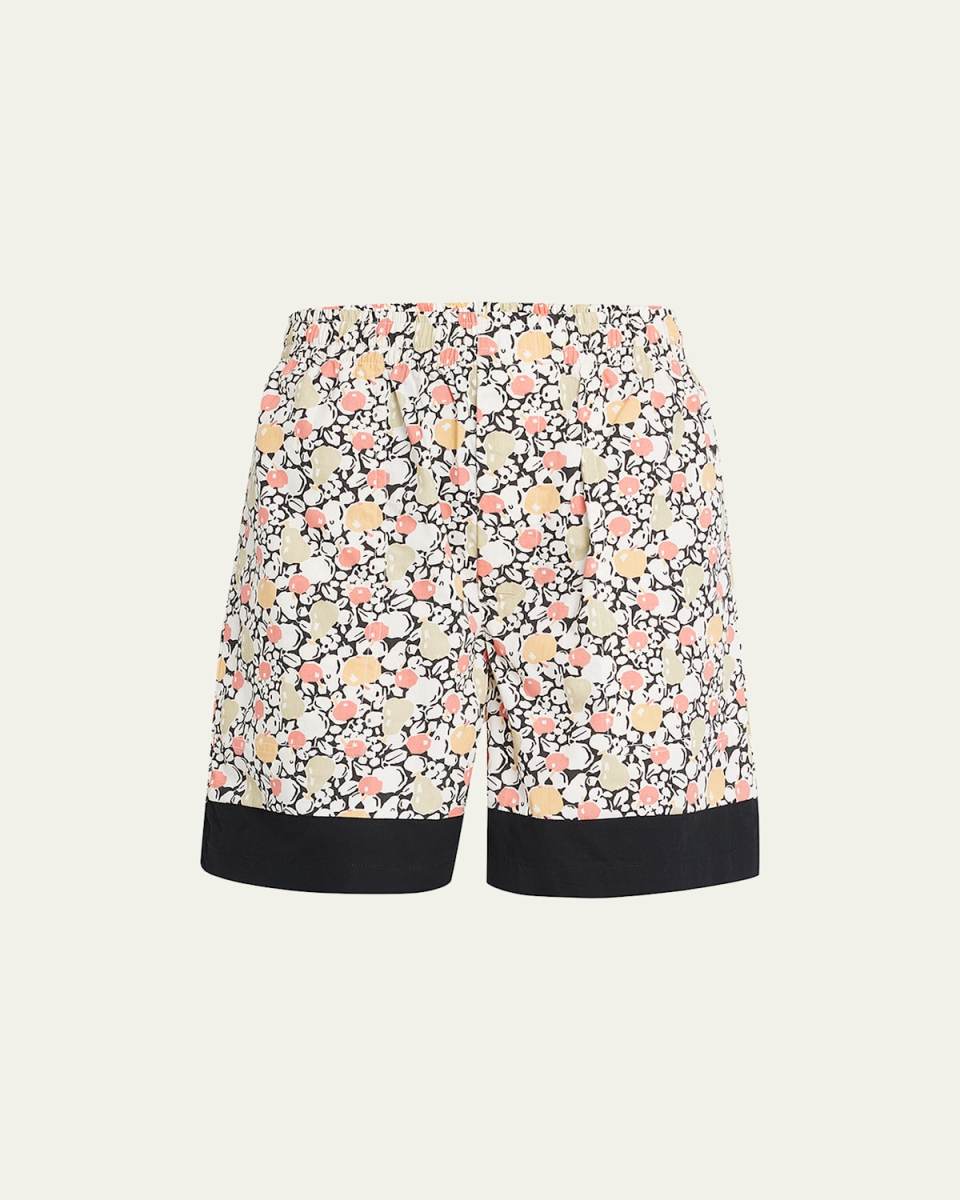 Pomme Fruit Elastic-Waist Shorts